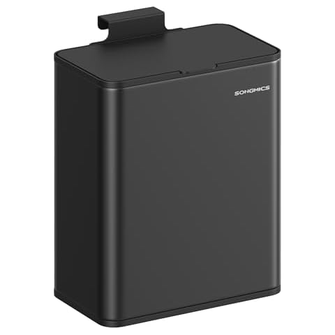 Poubelle murale SONGMICS LTB810B01 Cover