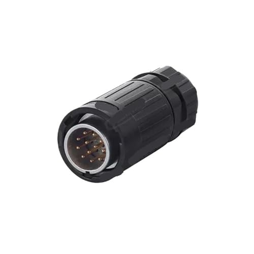 Connecteur de signal étanche IP67 mâle 12 broches M20 évite les pannes électriques extérieures