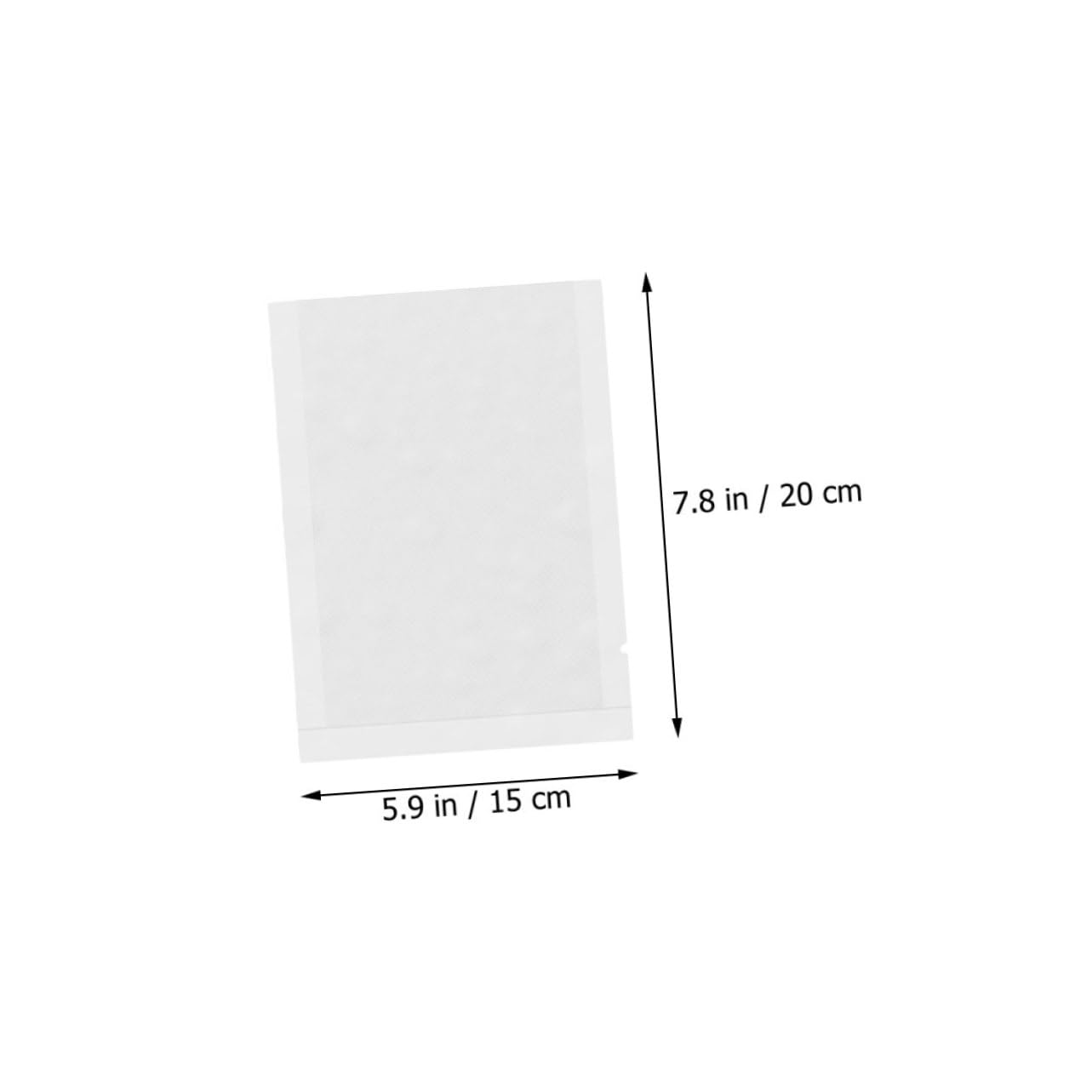 SOLUSTRE Set of 100 Vacuum Sealer Bags Food-safe Freezer Refrigerator Use Extend Freshness