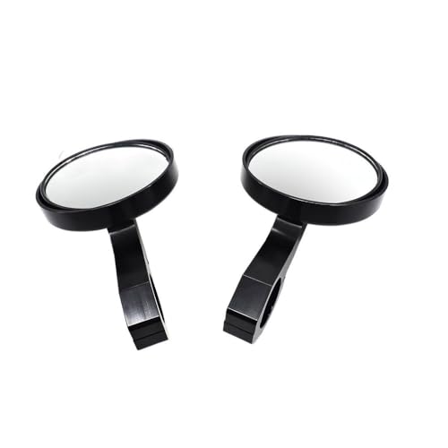 Rétroviseur Rond pour Guidon Moto et UTV avec Pince de 1.75 Pouce