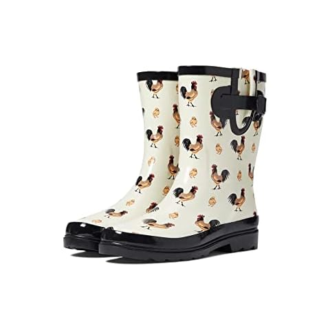 Western Chief Waterproof Mid Rain Boot Chicken Roost 8 M Cover