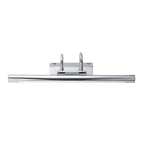 Luz de espejo de 8W en acero inoxidable y acrílico para baño 4