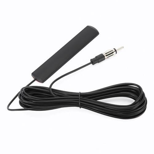 AURUM Dab Antenne Auto, Autoradio Antenne mit DAB+ FM Verstärker, Scheibenantenne Auto Selbstklebend Universal für Auto SUV LKW – 3m Kabel & DIN Plug Anschluss (2025-A01) AURUM Dab Antenne Auto, Autoradio Antenne mit DAB+ FM Verstärker, Scheibenantenne Auto Selbstklebend Universal für Auto SUV LKW – 3m Kabel & DIN Plug Anschluss (2025-A01)