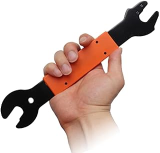 nuoshen Bike Pedal Wrench, Double Sided Bicycle Spanner Repair Removal Tool for Biking Cycling Mountain Bike
