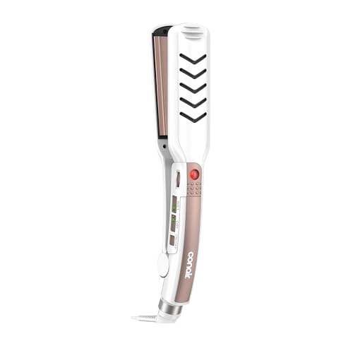 Conair Double Ceramic Flat Iron, 1 1/2-inch Wet-to-Dry Hair Straightener