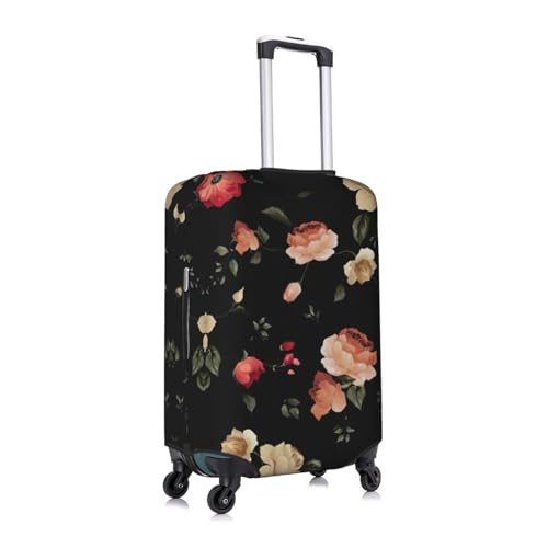 Housse de bagage de voyage extensible OdDdot imprimé floral S - 3