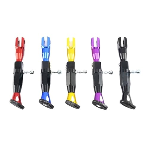 Support latéral de moto réglable pour stabiliser la béquille sur sol penché