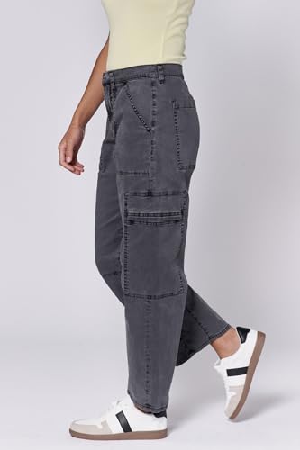 DEAR JOHN Lasso Baggy Pants Women's High Rise Cropped Inseam3