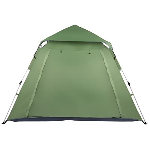 Carpa Pop Up para Camping 3-4 Personas Verde miniatura 3