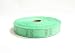1 X 2000 Blank Green Single Roll Consecutively Numbered Raffle Tickets