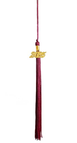 Image of Graduation Tassel 2025,Maroon Tasse 2025