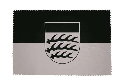 U24 Brillenputztuch Waiblingen Fahne Flagge Glasreinigungstuch Microfasertuch
