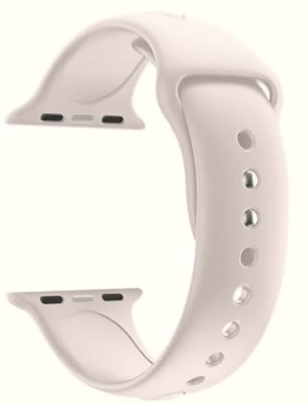 Image of TechMount Compatible with Apple Watch Straps 42mm 44mm 45mm 49mm Soft Silicone Luxury Sport Band Strap Compatible With Apple Watch Ultra Series 8 7 6 5 4 3 2 1 SE (NOT FIT WITH 38MM, 40MM,41MM)