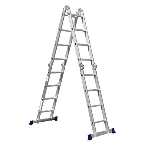 Escada Multif. Com Plataforma 4x4 16 Degraus Nacional