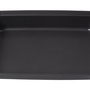 Rachael Ray Yum-o! Bakeware Oven Lovin' Nonstick Loaf Pan, 9-Inch by 5-Inch Steel Pan, Gray with Orange Handles Rachael Ray Yum o Bakeware Oven Lovin Nonstick Loaf Pan 9 Inch by 5 Inch Steel Pan Gray with Orange Handles
