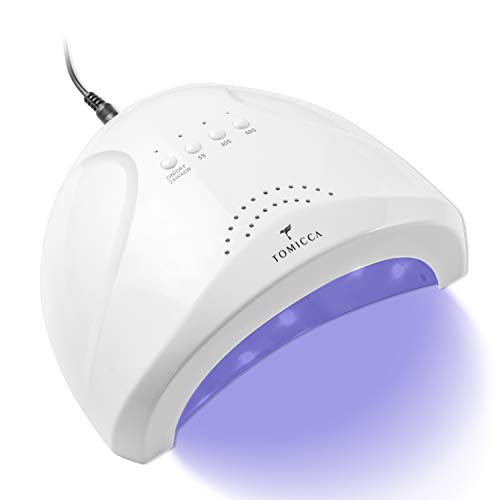 TOMICCA UV LED Gel Nail Lamp 24/48W Nail Dryer LED with 3 Timer Setting 5/30/60s, Professional Intelligent Nail Dryer Nail Curing Lamp for Manicure Pedicure Professional Nail... - Image 2