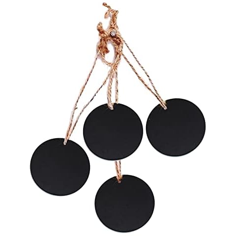 UUYYEO Mini Double Sided Chalkboard Tags Cover