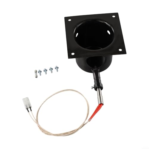 ZAMETTER Olla de porcelana esmaltada resistente y kit de encendido para parrillas Traeger excepto PTG con elemento calefactor de 200 W 120 V y tornillos