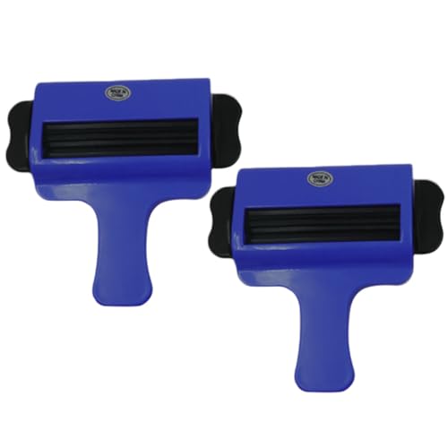 KICHOUSE Exprimidor de Tubos Manual para Pasta de Dientes y Cremas, 2 Piezas, Ahorro de Producto, Práctico para Baño y Cocina, Herramienta Exprimidora Portátil de Plástico Color Aleatorio