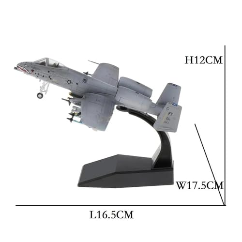 Modelo de avión de combate americano CLMJHG miniatura metálica die-cast de alta fidelidad 4