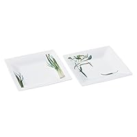 Amazon.co.jp: Noritake ノリタケ スクエア プレート ( 絵変り