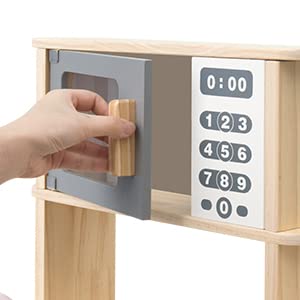 LBF UG Countryside Kinderküchen Spielset, Holz Spielküche,Rollenspiel für Mädchen und Jungen – Bild 6