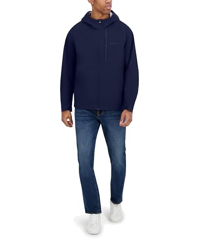 Image of Nautica Men's Lightweight Sailing Jacket - Waterproof & Windproof, Breathable