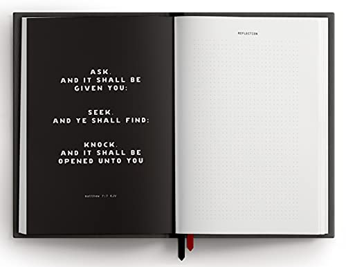 Image of The Prayer Journal for Him: A Daily Christian Journal for Men to Practice Gratitude, Reduce Anxiety and Strengthen Your Faith (Premium Vegan Leather Hardcover)