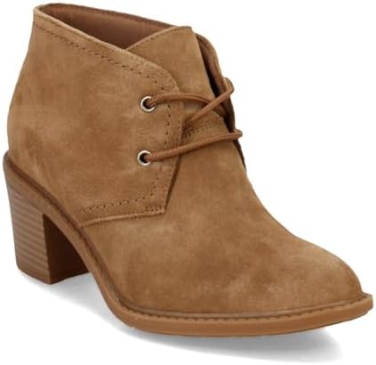 Clarks Scene Lace Boot Fashion, Dark Khaki Suede, 10 Medium | Image 3