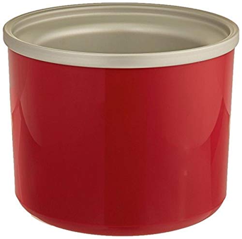 Cuisinart Plastic ICE-RFBR Replacement Freezer Bowl 1-1/2-Quart Capacity Red