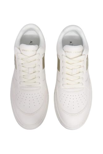 Armani Exchange Women's Bold Diagonal Logo Stripe Sneaker3