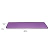 Amazon-Basics-12-Inch-Extra-Thick-Exercise-Yoga-Mat Amazon Basics Extra Thick Exercise Yoga Gym Floor Mat with Carrying Strap, 74 x 24 x .5 Inches, Purple