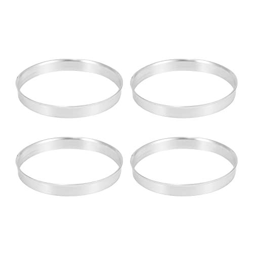 Pyatofyy de 4 separadores de Ruedas universales de Aluminio, 74,1 mm O/D 72,6 mm I/D Cover