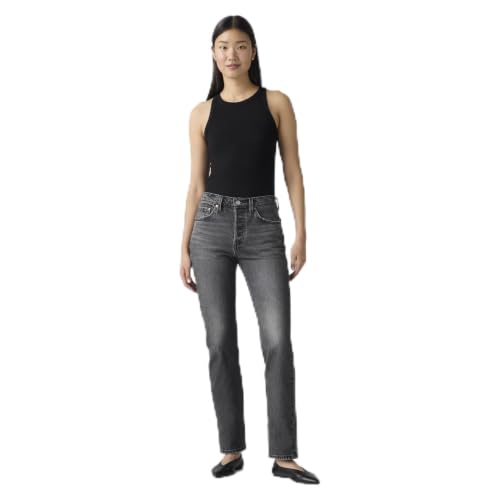 Jean 501 Levi’s Femme en toile denim premium High Rise Straight Fit