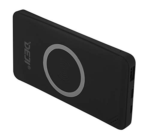 Batería externa inalámbrica 10000 mAh y cargador portátil inalámbrico rápido 22,5W