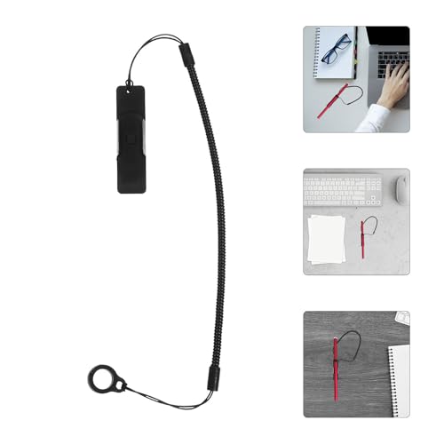 Cordon tactile rétractable pour écran suspendu à une dragonne souple