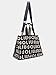 Imagen de Liu Jo bolso shopper bolso de hombro Tote Knitted Logo Bag Blue Sky azul marino