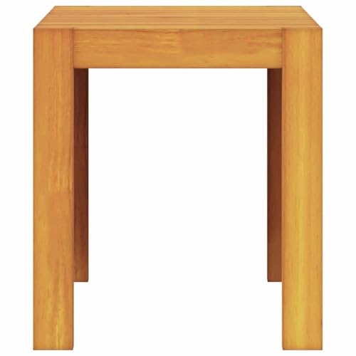 Mesa de teca resistente a la intemperie duradera para terraza y balcón 5