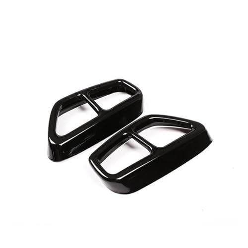 Embout pot d'échappement pour BMW série 6 GT double sortie silencieux noir