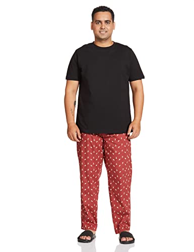 Image of Amazon Brand - Symbol Cotton Men Casual Style Pajama Bottom (Pack Of 2)