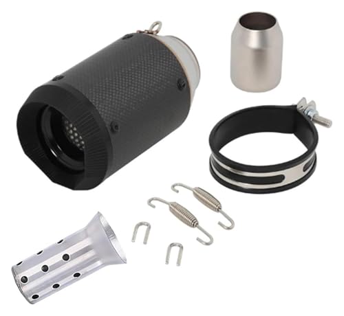 Auspuffanlage Für Yamaha Für MT-07 Für MT-09 R3 R6 MT 07 09 Auspuffschalldämpfer 51 Mm 60 Auspuff(51mm Diameter)