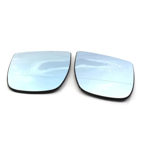 Vitre de rétroviseur bleu chauffant pour BMW X5 E70 et X6 E71