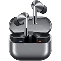 Samsung Galaxy Buds3 Pro Grey with Galaxy AI, Wireless Earbuds, Noise Cancelling, Bluetooth, 360 Audio, Hi-Fi Sound, 2 Year Manufacturer Extended Warranty (UK Version)