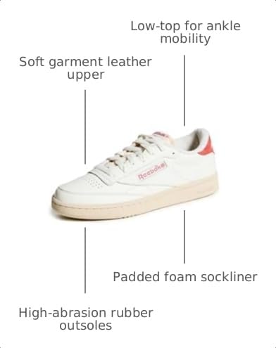 Image of Reebok Women's Club C 85 Vintage Tennis Sneaker Legacy