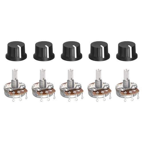 Potenciómetros giratorios de 250K y resistencia variable de una sola vuelta MECCANIXITY