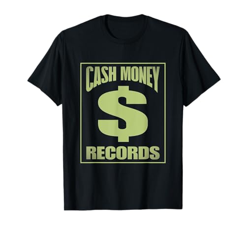 Vintage Cash Money Design Records 90s Music T-Shirt