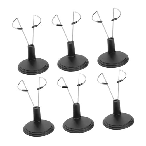 KICHOUSE Collectible Dolls Support Frame 15cm Doll Stand Rack Portable for Market