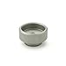 JW Winco Stainless Steel 303 Round Tapped Nut Without Dowel Pin Hole, Knurled, Partially Threaded Through Hole, M6 x 1.0 Thread Size x 8mm Thread Depth, 24mm Head Diameter (Pack of 1)
