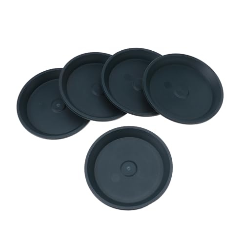 Toddmomy 5piezas Bandejas para Macetas Platos De Goteo Redondos Transparentes Base De Drenaje para Flores Bandejas De Agua para Macetas De Interior Platos para De Jardín