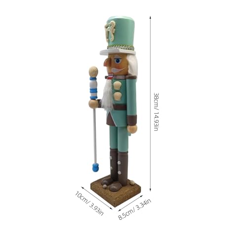 Casse-Noisette Bois Figurine de Noël en bois noble peint à la main - 3